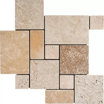 MOSAIQUE TRAVERTIN MOTIFS 1