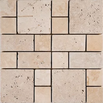 MOSAIQUE TRAVERTIN MOTIFS 2