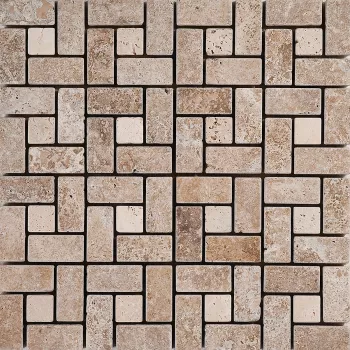 MOSAIQUE TRAVERTIN MOTIFS 3