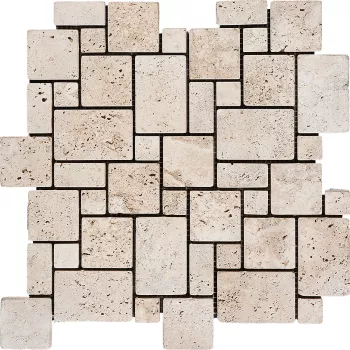 MOSAIQUE TRAVERTIN MOTIFS 4