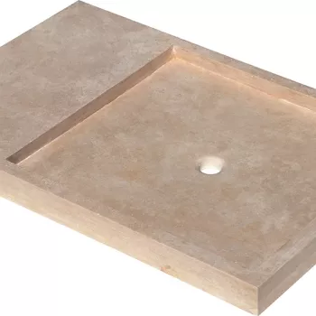 RECEVEUR EN TRAVERTIN